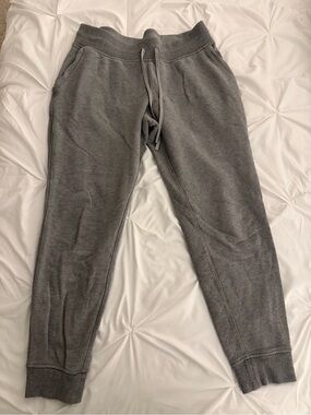 lululemon athletica Gray Drawstring Jogger Pants